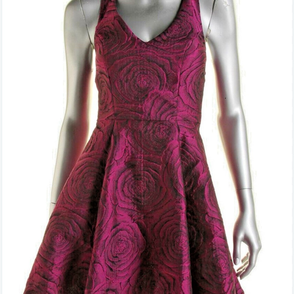 Aqua halter dress, size L